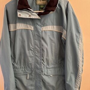 L.L. Bean Women's Light Blue Ski Jacket